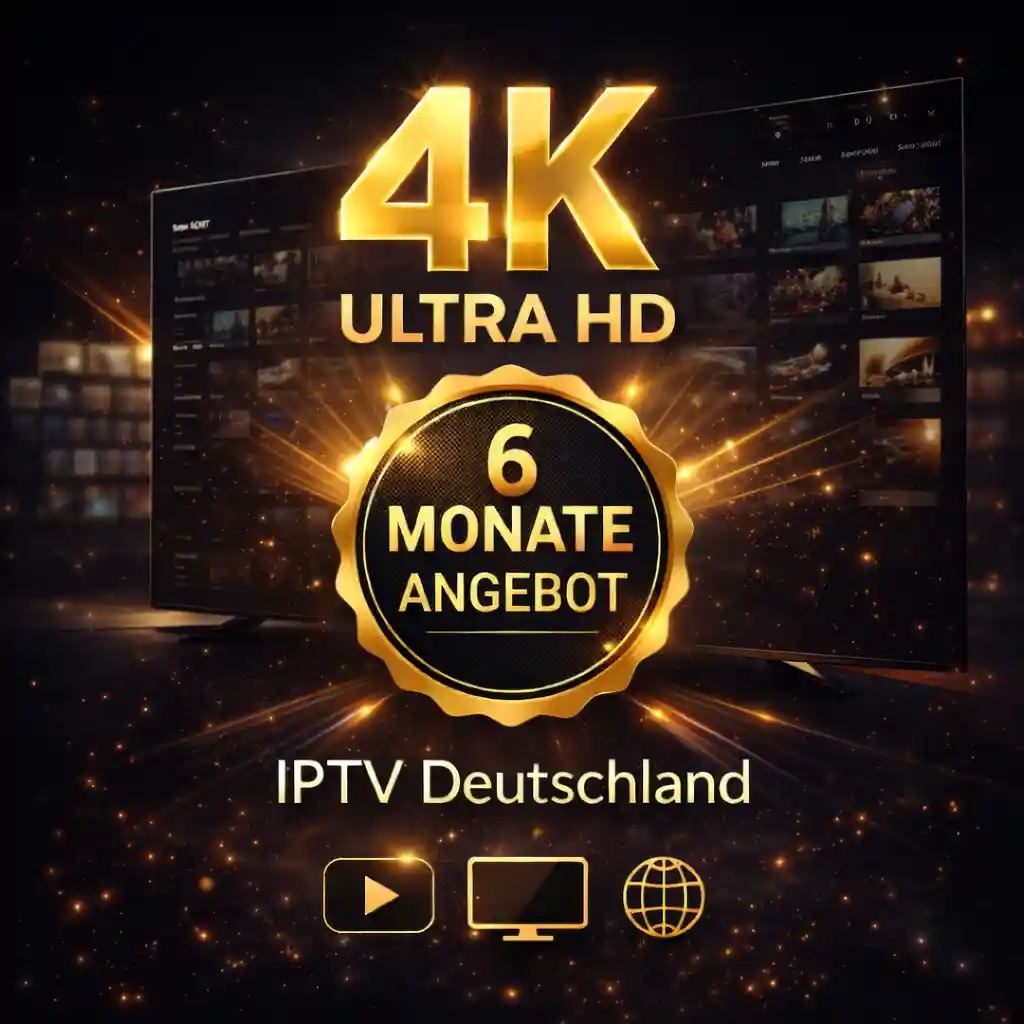 IPTV 6 Monate Deutschland Premium 4K Abo günstig kaufen