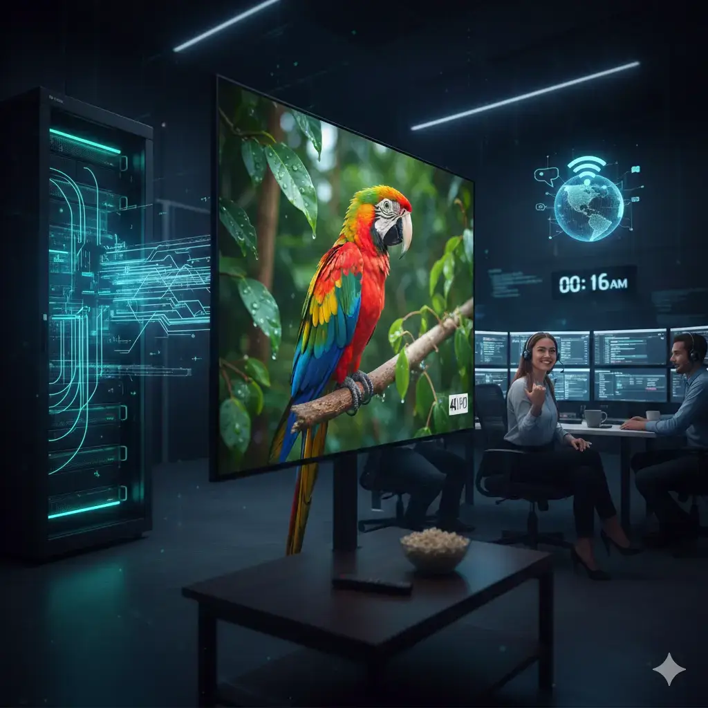 GermanIPTV Anti-Freeze Technologie und 4K UHD Streaming